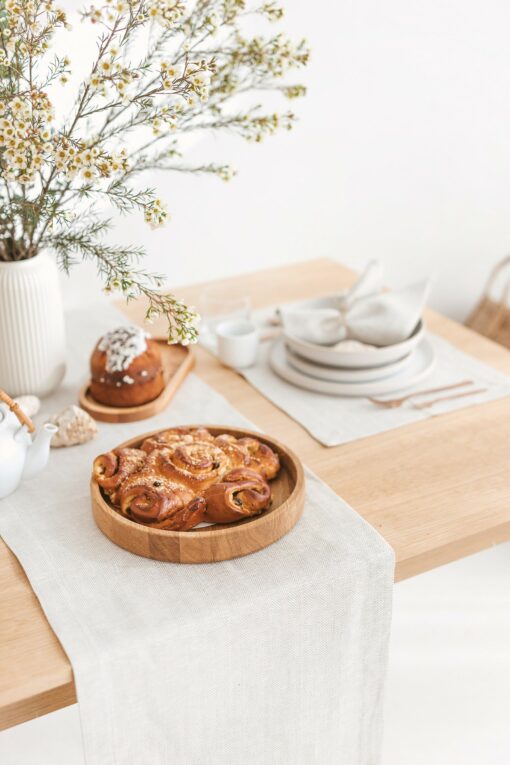 Rustic Farmhouse Linen Placemats Elevate Your Dining Experience with Natural Elegance - Image 6