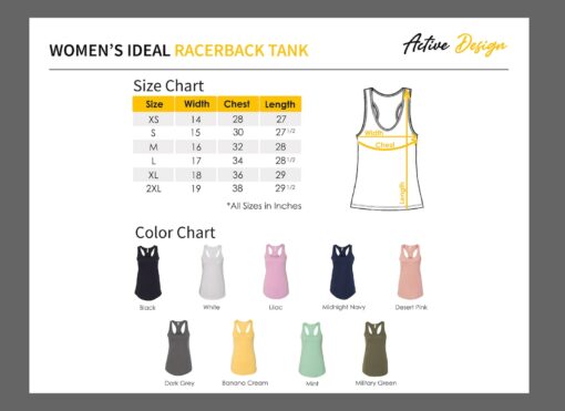 Personalized Racerback Tank Tops Design Your Own Custom Logo Tank Top - Image 4