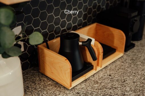 Artisan-Crafted Pour-Over Coffee Caddy Elevate Your Home Brewing Experience - Image 2