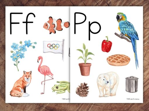 Preschool Alphabet Letter Sounds Poster Set Interactive Learning for Little Explorers - Image 2