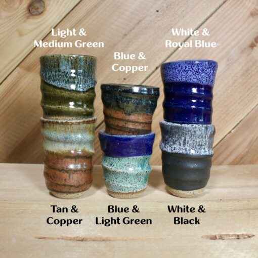 Speckled Ceramic Shot Glass Handcrafted Elegance for Your Spirited Moments - Image 4