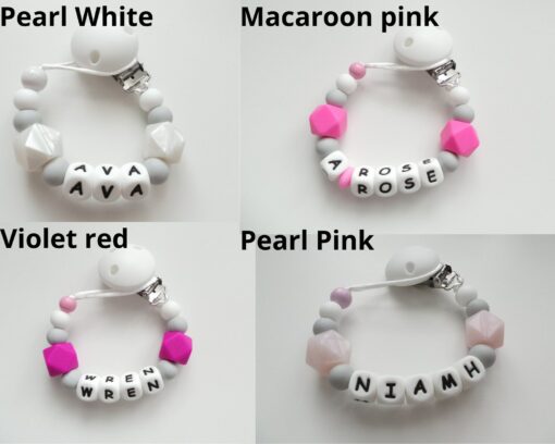 Personalized Pacifier Clip Keep Your Baby's Soother Safe and Stylish - Image 5