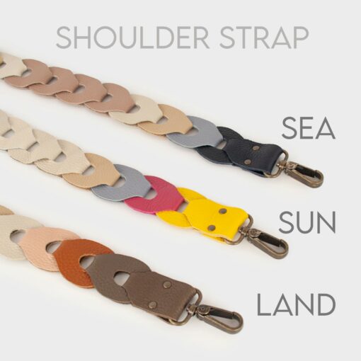 Versatile Full-Grain Leather Backpack Multicolor Link Strap, Convertible Laptop Carry, Handmade for Travel (8 Colors) - Image 2