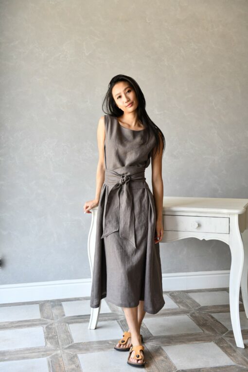 Versatile Linen Dress Transform Your Style with DAPHNE's Multiway Design - Image 5