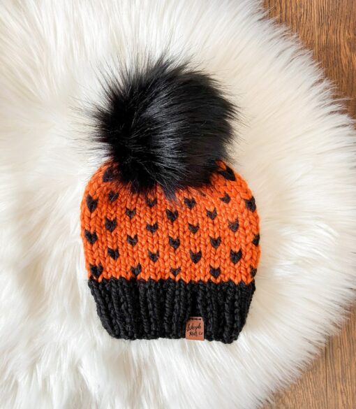 Cozy Halloween Knit Hats Spooky Skulls, Autumn Vibes, and Chunky Warmth for All Ages - Image 4