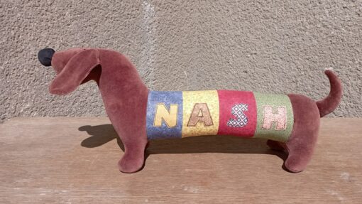 Personalized Dachshund Plush Toy The Perfect Gift for Dog Lovers and Nursery Decor - Image 3