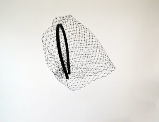 Birdcage Veil Wedding Guest Hairband The Perfect Accessory for Special Occasions - Image 5