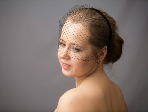 Birdcage Veil Wedding Guest Hairband The Perfect Accessory for Special Occasions - Image 6