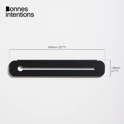 Wall-Mounted Bike Rack Elevate Your Ride with Bonnes Intentions' White Metal Holder - Image 5