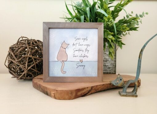 Cherished Memories Personalized Cat Memorial Gift for Grieving Pet Owners - Image 3