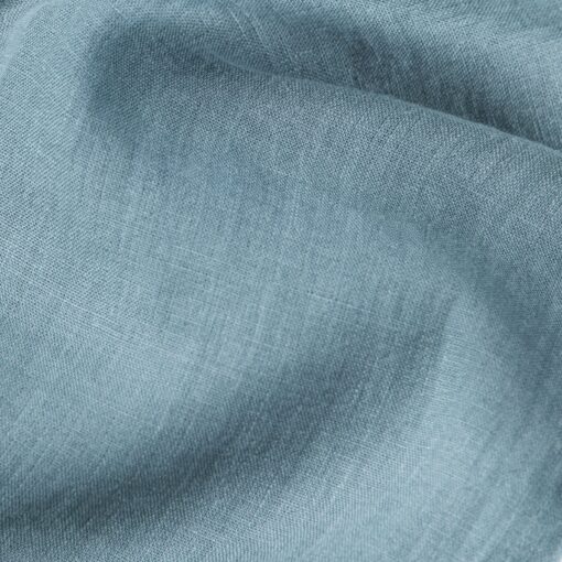 Luxurious Linen Bedding Set Tranquil Gray Blue for a Serene Sleep Haven - Image 3