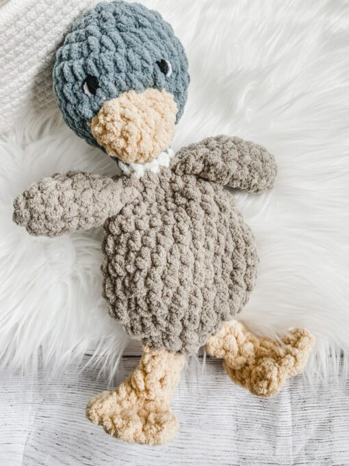 Cuddle Up with Our Adorable Duck Lovey The Perfect Comfort for Your Little One - Image 4