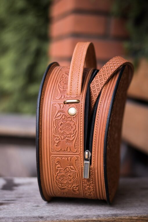 Handmade Leather Shoulder Bag A Unique and Stylish Gift for Her - Image 5