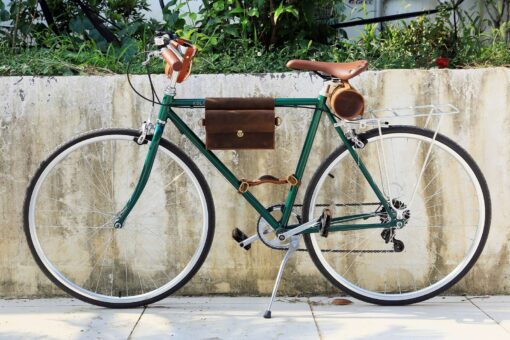Personalized Leather Bike Handlebar Elevate Your Ride with Style and Comfort - Image 6