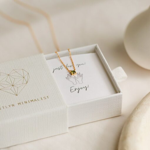 Captivating Diamond Solitaire Necklace A Minimalist Masterpiece for Bridesmaids and Special Occasions (NR048) - Image 6