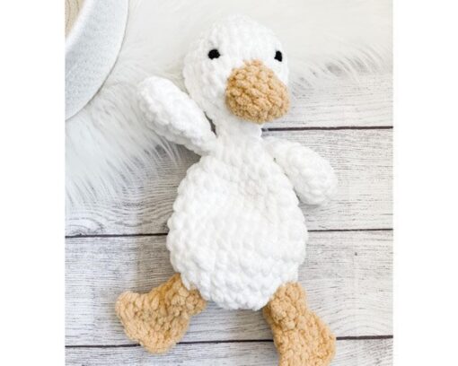 Cuddle Up with Our Adorable Duck Lovey The Perfect Comfort for Your Little One - Image 5