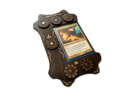 STRATA STRIKE Commander Command Zone Tray with Dial Counters for MTG Magic The Gathering - Kona Color - Image 2