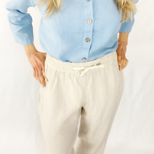 Linen Elegance Discover 40 Vibrant Hues for Your Perfect Linen Shirt - Image 3