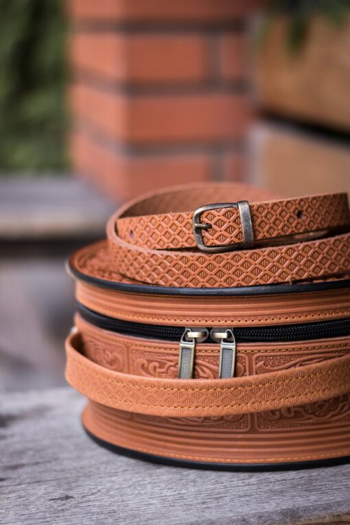 Handmade Leather Shoulder Bag A Unique and Stylish Gift for Her - Image 3