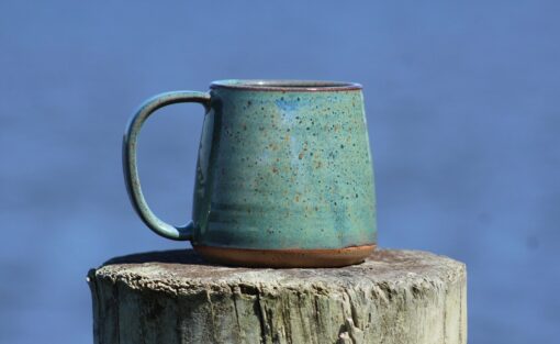 Sea Turtle Sanctuary A Handmade Pottery Mug for Ocean Conservationists - Image 3