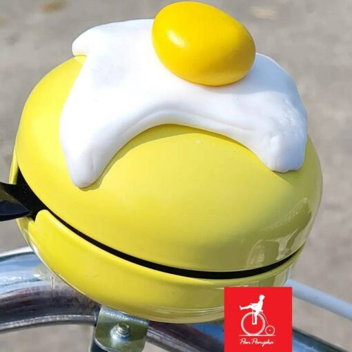 Fried Egg Bike Bell Add a Sunny Side Up to Your Ride - Image 2