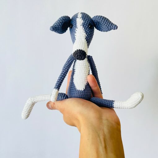 Whimsical Greyhound Plush A Loyal Companion for Dog Lovers - Image 2