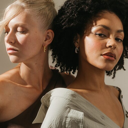 Captivating Chunky Hoops Bold Statement Earrings for a Minimalist Edge - Image 5