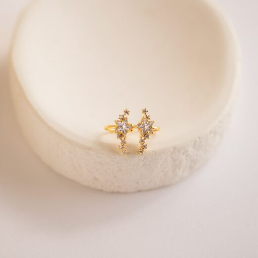 Starry Night Diamond Ear Cuffs Elevate Your Style with Celestial Charm - Image 6
