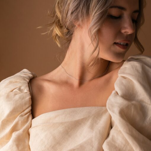 Caitlyn Minimalist's Dainty Layering Chain Necklace Elevate Your Everyday Style with Timeless Elegance - Image 3