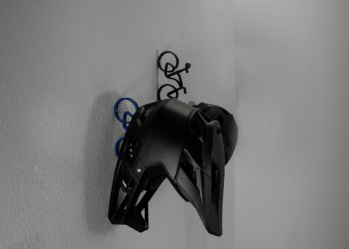 Mountain Bike Helmet Hook The Ultimate Biker's Accessory for Helmet Display and Wall Art - Image 3