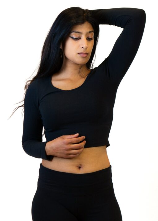 Sustainable Hemp Scoop Crop Top Eco-Conscious Style for the Modern Woman - Image 3