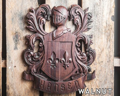 Personalized Family Crest A Timeless Heirloom for Groomsmen and Wedding Celebrations - Image 3