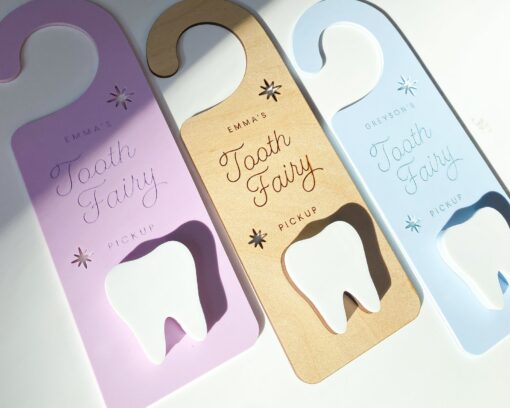 Enchanting Tooth Fairy Door Holder A Magical Portal for the Fairy's Visit - Image 2