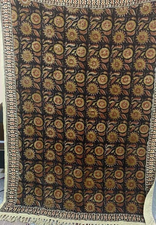 Bohemian Mud Cloth Throw Blanket Handcrafted Elegance for Your Living Space - Image 3