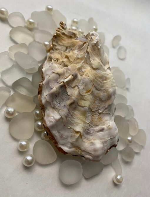 Personalized Oyster Shell Ring Dish A Timeless Treasure for the Mother of the Bride - Image 4