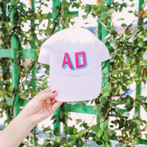 Embroidered Shadow Monogrammed Baseball Cap Elevate Your Style with Personalized Elegance - Image 6