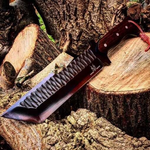 Handcrafted Heavy-Duty Machete The Ultimate Outdoor Companion for Hunters, Campers, and Adventurers - Image 5