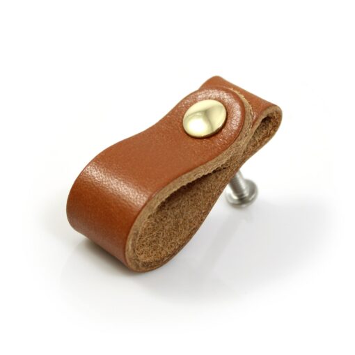 Rustic Leather Drawer Pulls Elevate Your Home Decor with American-Made Craftsmanship - Image 2