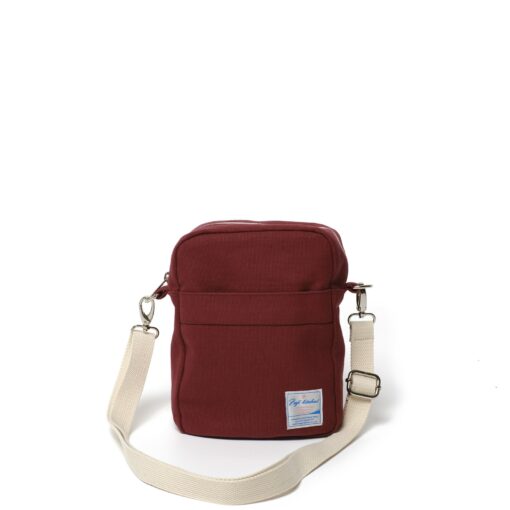 Koala 208 Rose Red Mini Canvas Crossbody Travel Bag for Unisex - Image 3