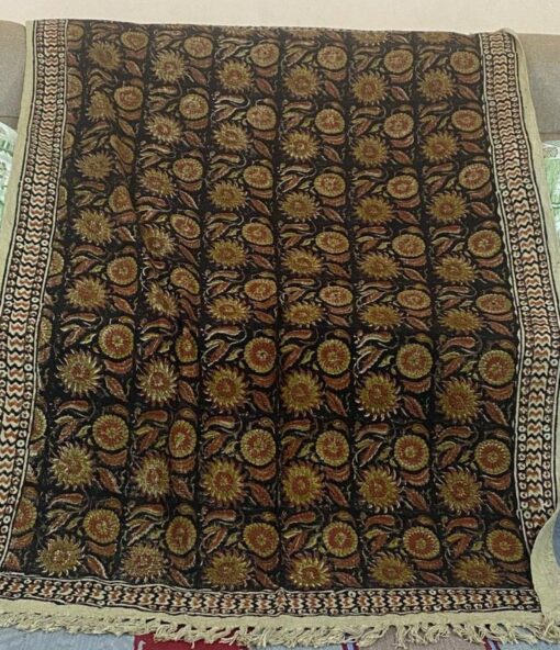 Bohemian Mud Cloth Throw Blanket Handcrafted Elegance for Your Living Space - Image 6