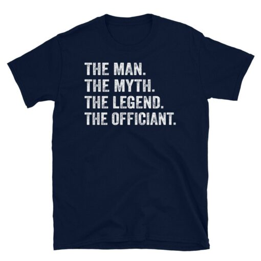The Man, the Myth, the Legend Wedding Officiant T-Shirt, the Perfect Gift for the Special Person Officiating Your Wedding - Image 3