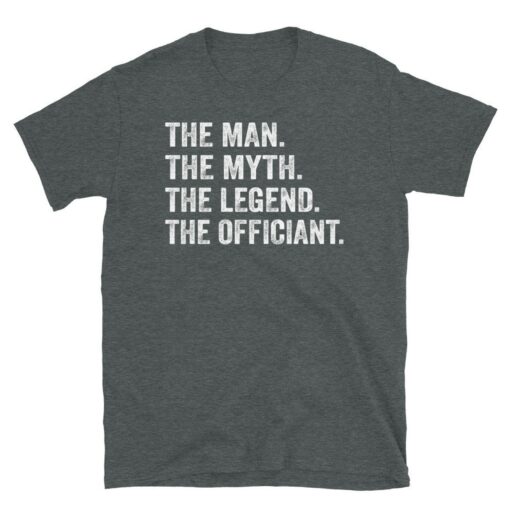 The Man, the Myth, the Legend Wedding Officiant T-Shirt, the Perfect Gift for the Special Person Officiating Your Wedding - Image 4