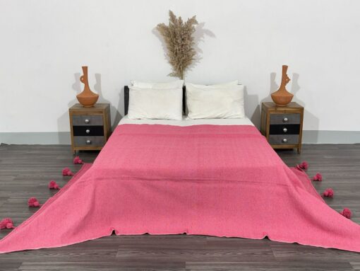 Honeycomb Haven Luxurious 100% Moroccan Cotton Waffle Bedspread for Unparalleled Comfort - Image 2