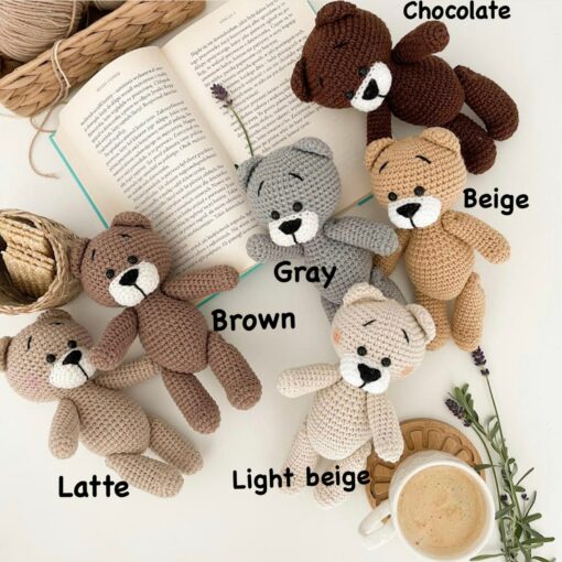 Adorable Crochet Teddy Bear A Cherished Keepsake for Precious Moments - Image 2