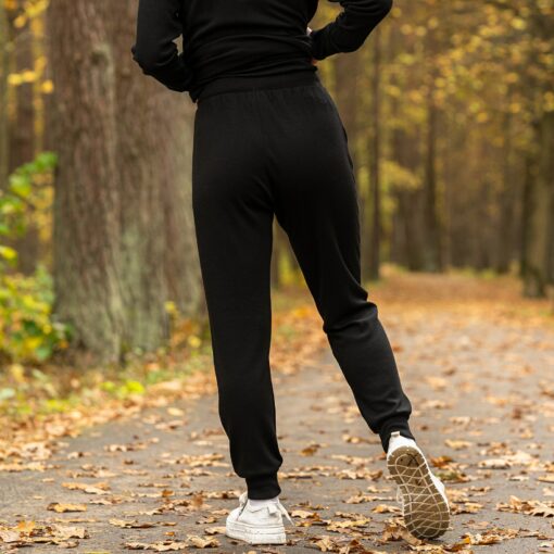 Cozy Comfort Merino Wool Sweatpants for Women - Lounge in Luxury - Image 2