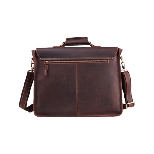 Premium Buffalo Leather Laptop Bag The Ultimate Companion for Professionals - Image 3
