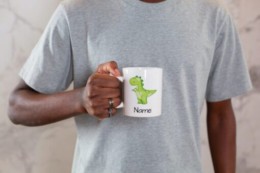 Roar-some Personalized Dino Mug Create a Prehistoric Adventure for Your Little Explorers - Image 3