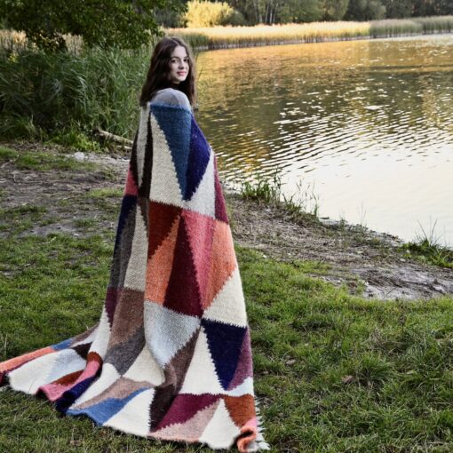 Cozy Haven California King Wool Blanket for a Scandinavian Sanctuary - Image 6