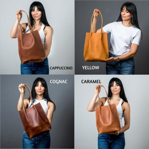Exquisite Emerald Leather Tote A Timeless Accessory for the Modern Woman - Image 4