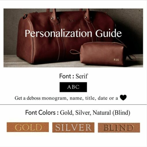 Personalized Leather Handbag The Perfect Christmas Gift for Her - Image 6